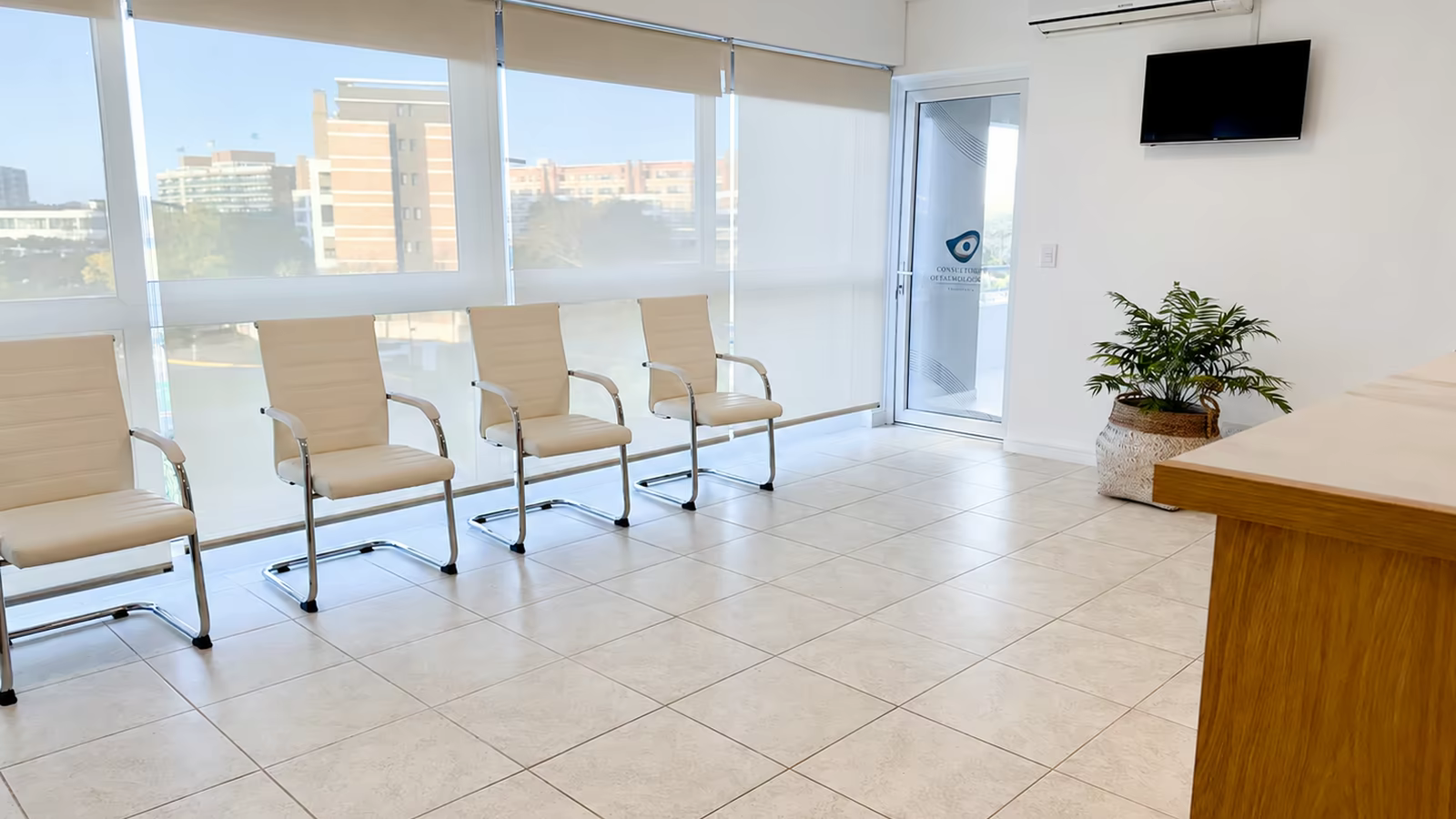 Sala de espera del consultorio